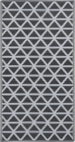 vidaXL Covor de exterior, ARAKIL negru, 120x180 cm, PP