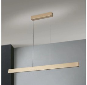 Lustră LED dimabilă pe cablu Orion HL 6-1716/120 TARA LED/44W/230V auriu