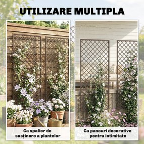 Outsunny arcade pentru trandafiri, pergole robuste pentru nunți, flori cățărătoare | Aosom Romania