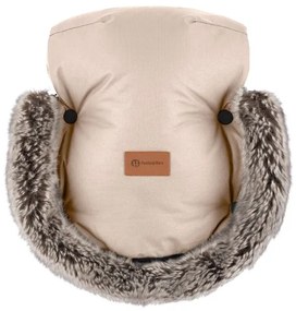 SET sac pentru cărucior 4 în 1 PETITE&MARS COMFY + mănuși pentru cărucior Rose Petal