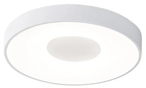 Plafoniera LED Smart dimabila cu telecomanda COIN 38cm alba