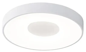 Plafoniera LED Smart dimabila cu telecomanda COIN 38cm alba