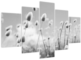 Tablou - Boho iepuraș coadă de iarbă (150x105 cm)