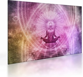 Tablou pe sticlă meditație (70x50 cm)