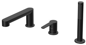 Baterie pentru cadă Ravak PURI X070186, cu 3 orificii, neagră