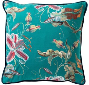 Husa decorativa pentru perna FANNY EMERALD 45x45 cm, verde