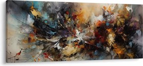 Tablou - Grafică abstractă (120x50 cm)