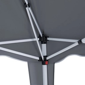 Cort de petrecere / pavilion CAPRI, 3x3m, antracit Casaria