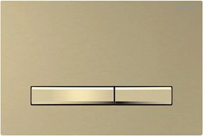 Geberit Buton de activare Sigma50 115.672.QF.2, 24,6 x 16,4 cm, alamă periată