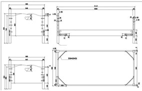 Pat pentru Copii AMORI , 90x200 cm, Alb (Pin Masiv și MDF), Design Romantic – Vipack