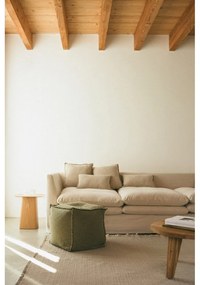 Fotoliu bean bag kaki Handloom – Lorena Canals