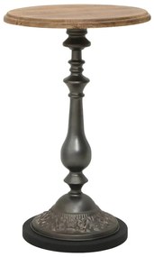 vidaXL Masă de capăt, lemn masiv de brad, 40 x 64 cm, maro