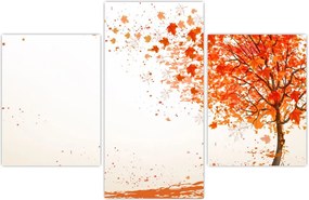 Tablou - Copac în vâmnt (90x60 cm)