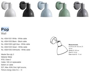 Aplica moderna design minimalist Pop, verde 45841023 NL