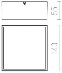 Plafonieră LED de exterior BONO LED/4W/230V IP54 RED-Design Rendl-R11967