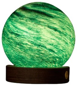 Decorațiune luminoasă maro închis/în culoare naturală închisă cu USB ø 8 cm Stellar Ocean – Gingko