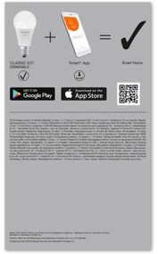 SET 3x Bec de iluminat cu LED SMART + E27/14W/230V 2700K - Ledvance