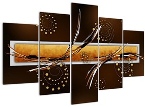 Tablou abstracției - Fluturi (150x105 cm)