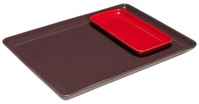 Tăvi decorative 2 buc. din ceramică 35x26 cm Amare – Hübsch