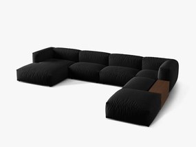 Coltar modular Martina stofa Boston L406 cm + masuta de cafea