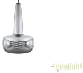 Abajur metalic design retro Clava Polished Steel