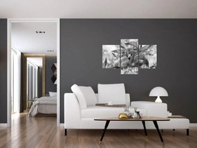 Tablou - Graffiti cu flamingo (90x60 cm)