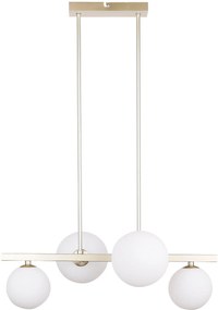 Candellux Kama lampă de tavan 4x28 W alb 34-73426