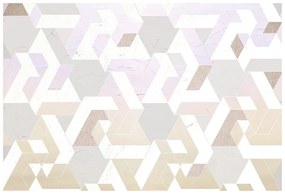 Tapet modele de puzzle pastelate