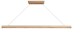 Lustră LED pe cablu LED/22W/230V 4000K 120 cm frasin/lemn masiv