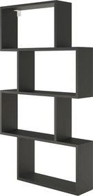 Raft lemn masiv Egurro - Black