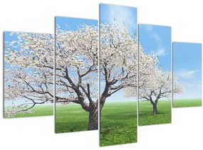 Tablou cu copaci (150x105 cm)