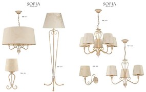 Lampadar SOFIA E27/60W Jupiter 1595 SI P EC