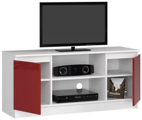 Masă TV Darian (Roșu luciu înalt). 1068737