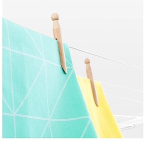 Uscător de rufe argintiu pentru grădină 60 m Lift-o-Matic Advance – Brabantia