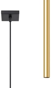 Lustră pe cablu Sollux SL.1195 PASTELO 1xG9/8W/230V auriu