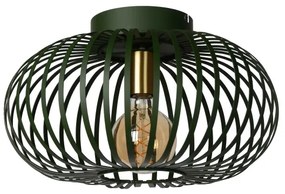 Plafonieră Lucide 78174/40/33 MANUELA 1xE27/60W/230V d. 39,5 cm verde