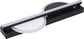 Aplica LED Erste Zuleya 24W Negru Mat Corp Iluminat Perete Modern Minimalist 3CCT Design Geometric Eficienta Energetica Ambientala IP20 Interior