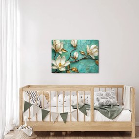 Tablou - Magnolii 3D (70x50 cm)