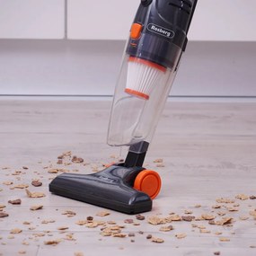 Resigilat: Aspirator vertical Rosberg R51001A, 600W, 800 ml, filtru HEPA, Utilizat ca manual, Negru