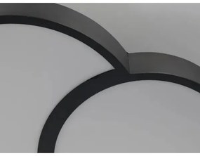 Plafonieră LED dimabilă LED/60W/230V 3000-6500K negru + telecomandă