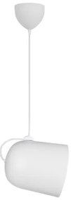 Nordlux - Lampă suspendată pe cablu ANGLE 1xE27/25W/230V, alb