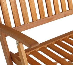 Deuba Bancă pliabilă 120 cm - eucalipt