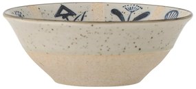 Bol mic albastru deschis-crem din gresie 500 ml Leonie – Bloomingville