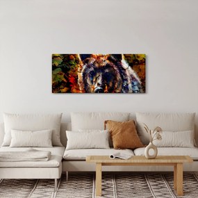 Tablou - Urs,pictură (120x50 cm)