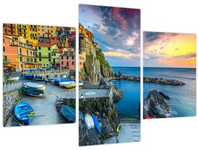 Tablou - Satul mediteranean (90x60 cm)