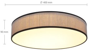 Plafonieră LED dimabilă Brilagi AURORA LED/48W/230V 3000-6500K + telecomandă