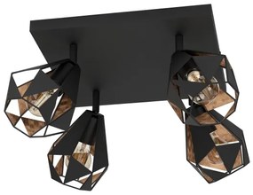 Spot Eglo 43718 CARLTON 4xE27/40W/230V