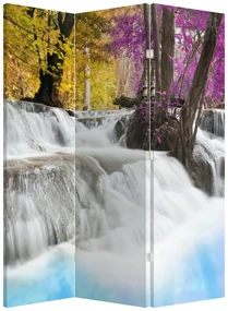 Paravan - Erawan cascadă în pădure (126x170 cm)