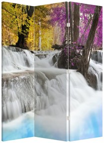 Paravan - Erawan cascadă în pădure (126x170 cm)