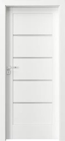 Usa cu toc reglabil HDF PORTA VERTE HOME G4 140-180 mm, ST, Alb, Folie Decor